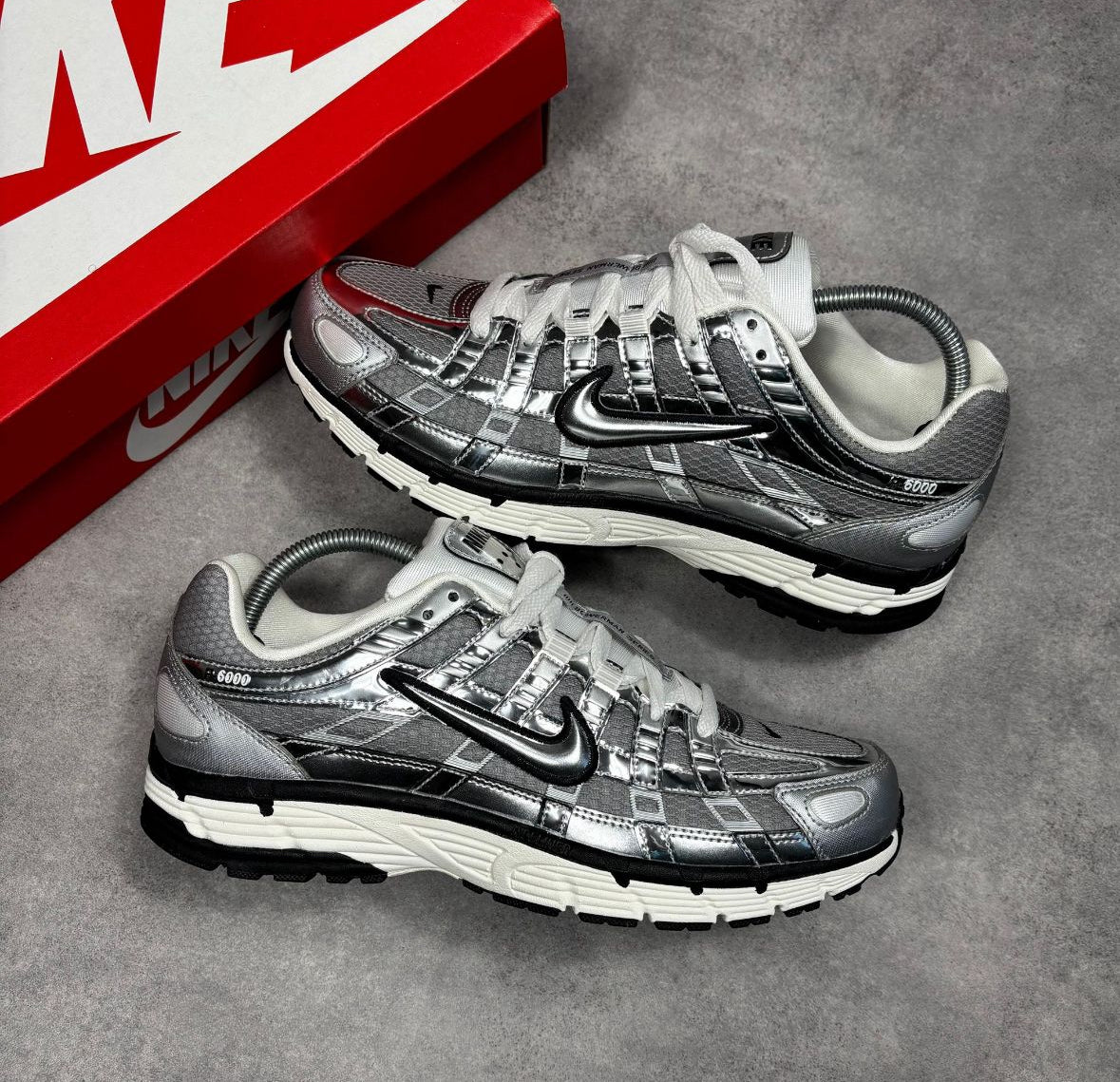 grey black and white trainers