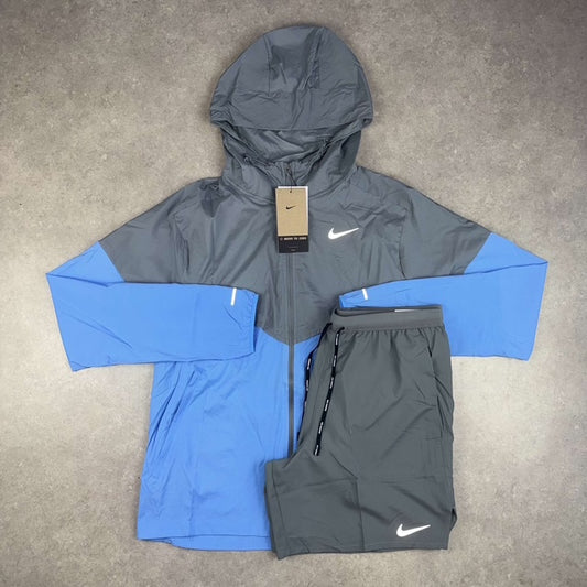 Nike Grey and Blue