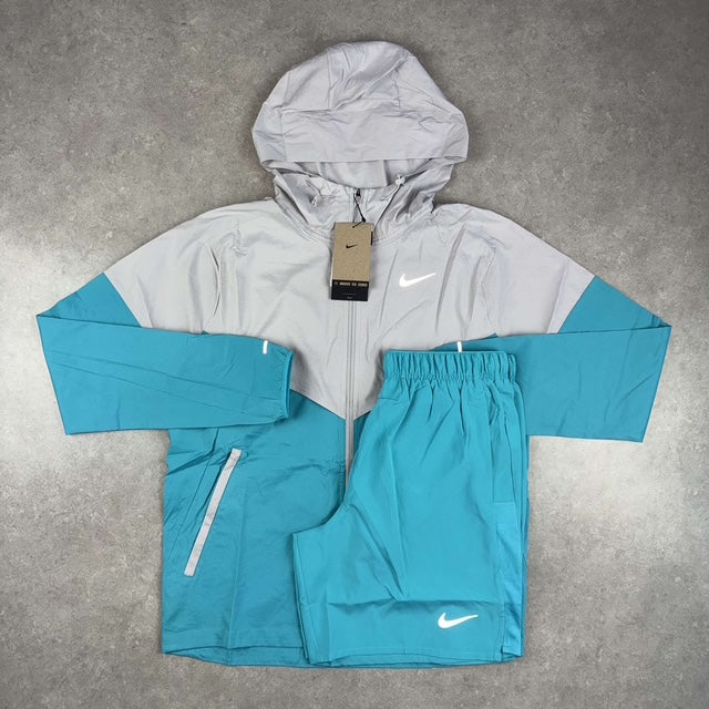 Nike Grey and Blue